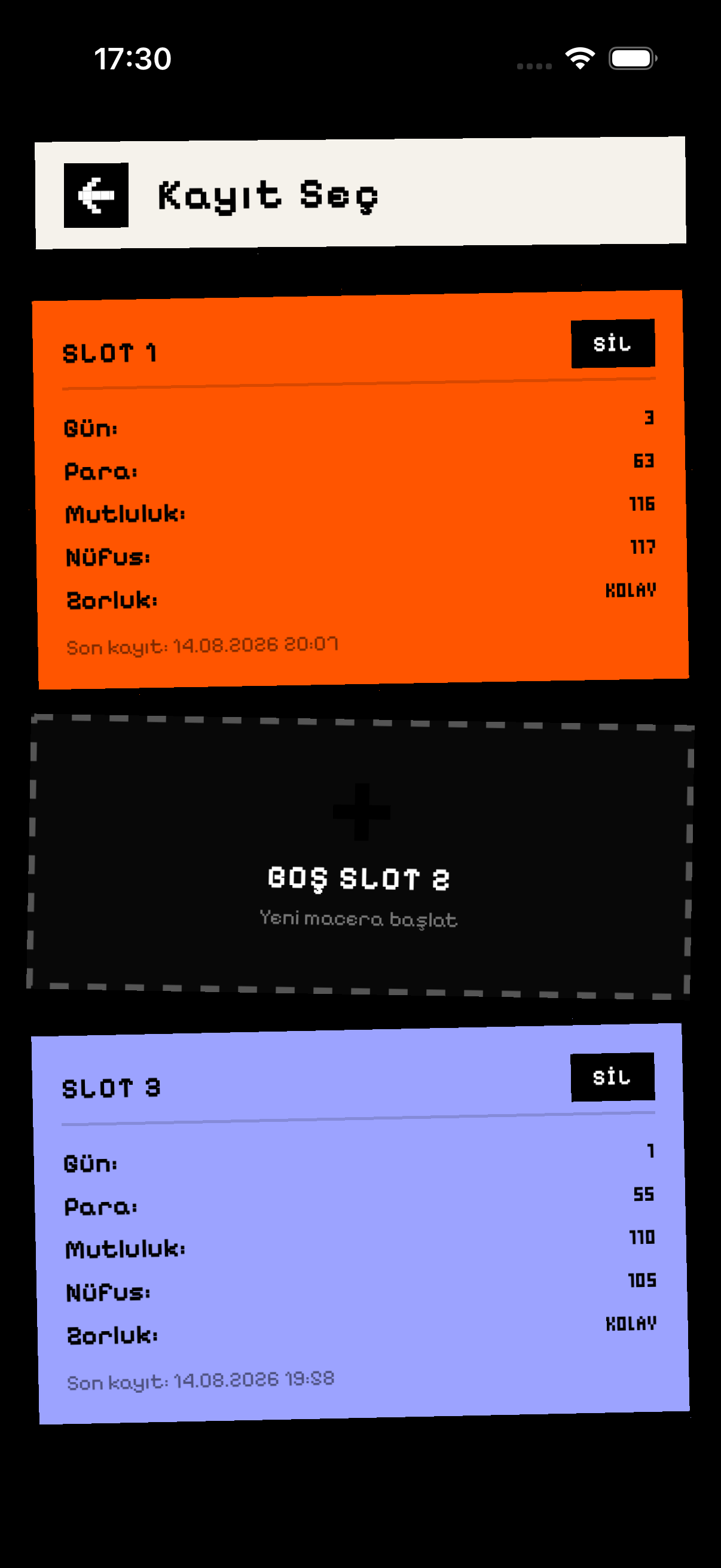 KingerTales Screen 2
